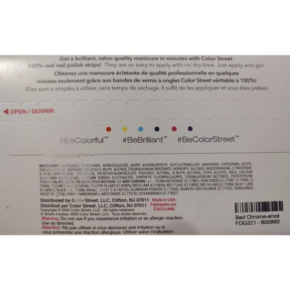 💧Color Street Bad Chrome-ance Nail Strips - Picture 2 of 2